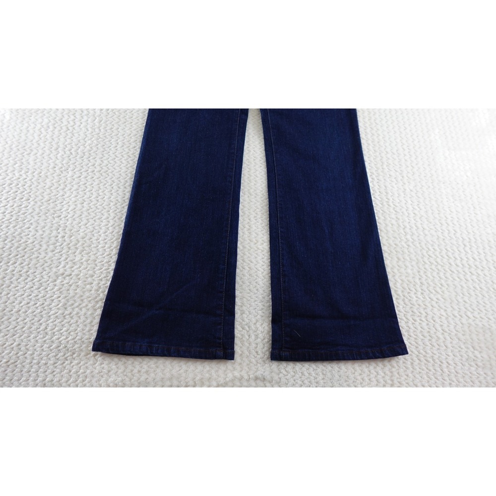 Smiths Dungrees Bootcut Jeans Medium Dark Wash Denim Cotton size 6 - Picture 3 of 12